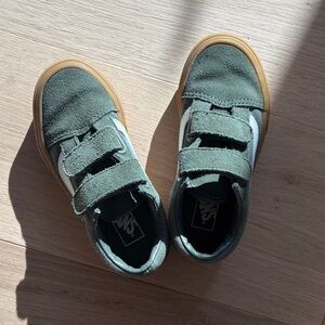 Vans Kids Olive Green Sneakers